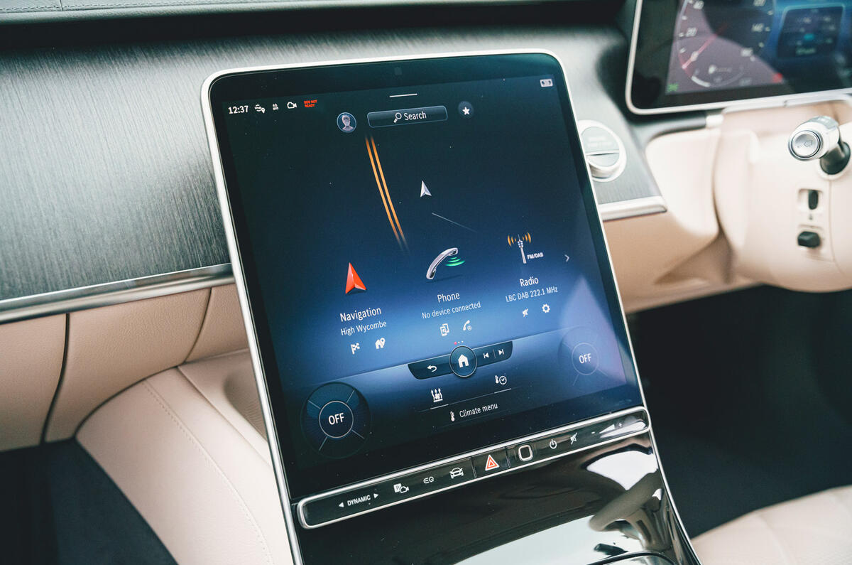 12 Mercedes Benz S Class 2022 road test review infotainment