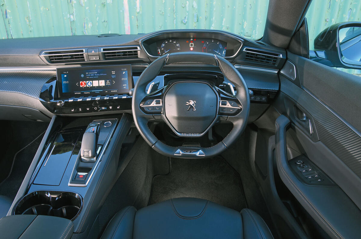 Peugeot 508 interior Autocar