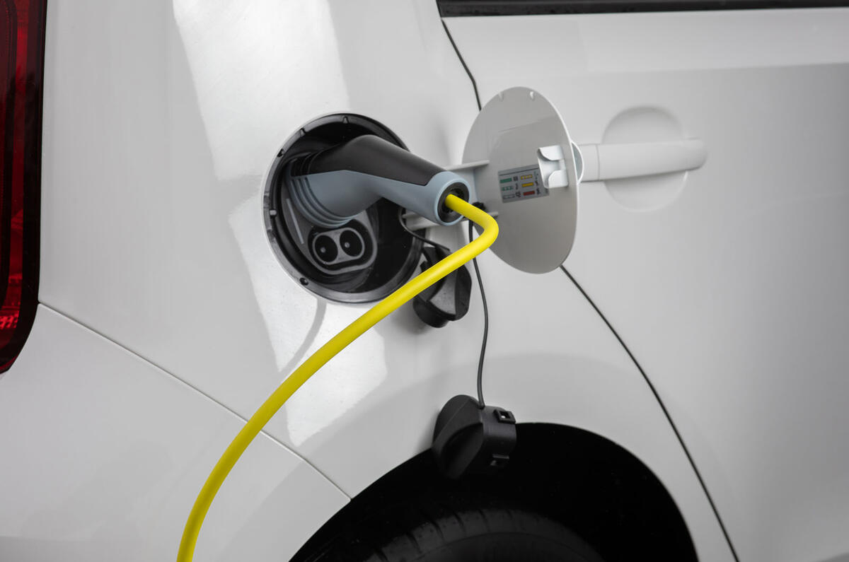 SKoda Citigo-e IV 2020 road test review - charging port