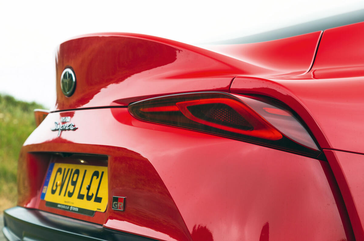 Toyota GR Supra 2019 road test review - spoiler