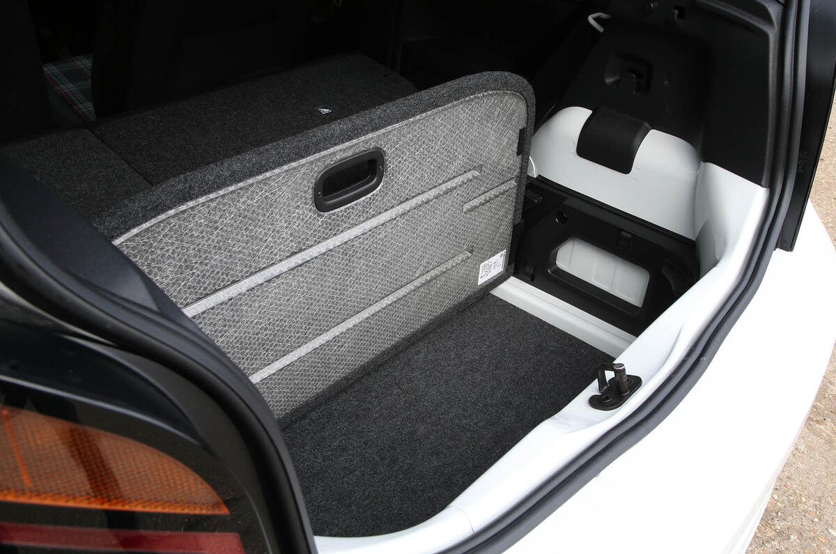 Volkswagen Up GTI 2018 review boot capacity