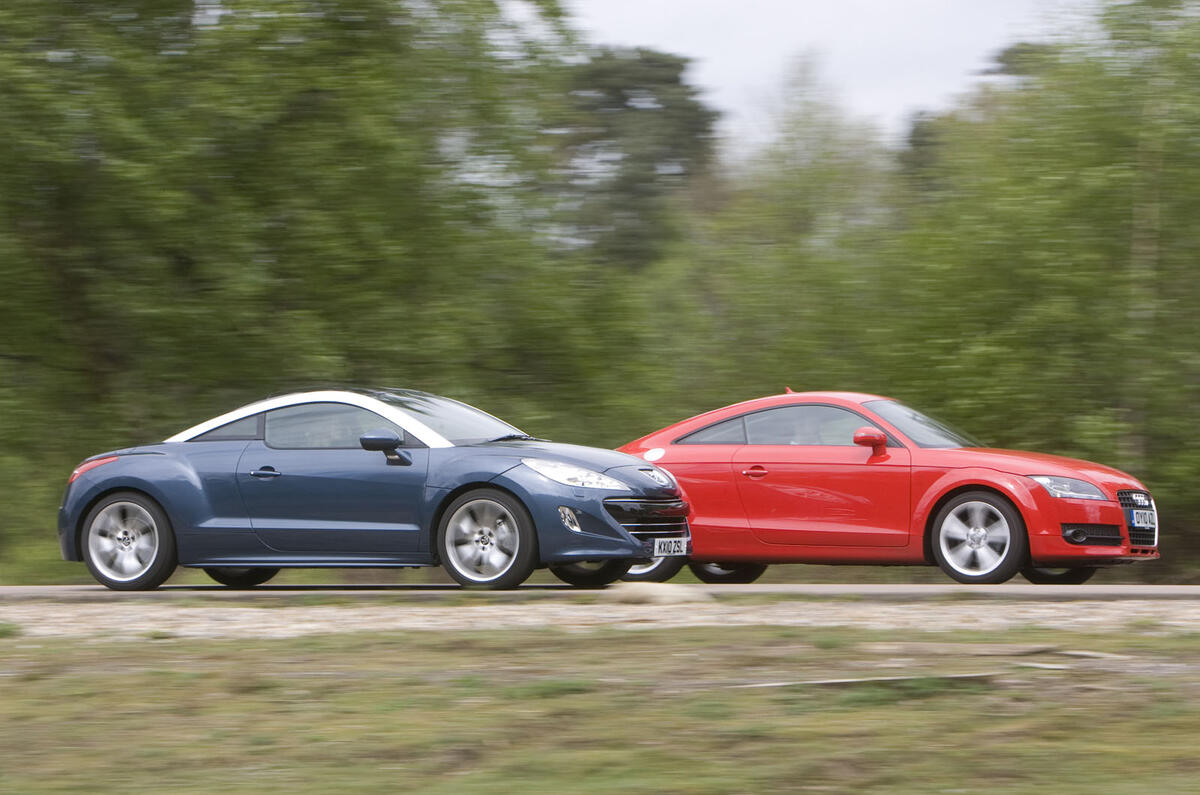 Peugeot Rcz V Its Rivals Autocar