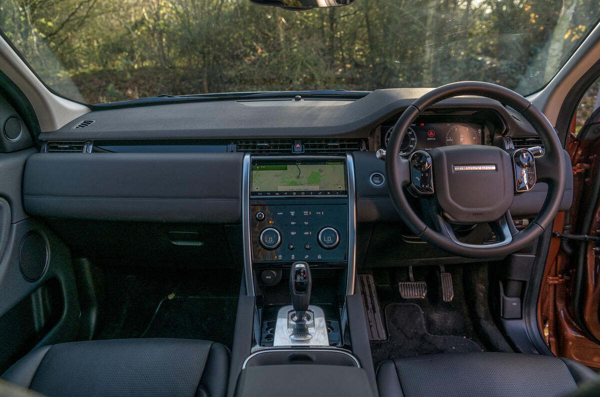 Land Rover Discovery Sport 2020 road test review - dashboard