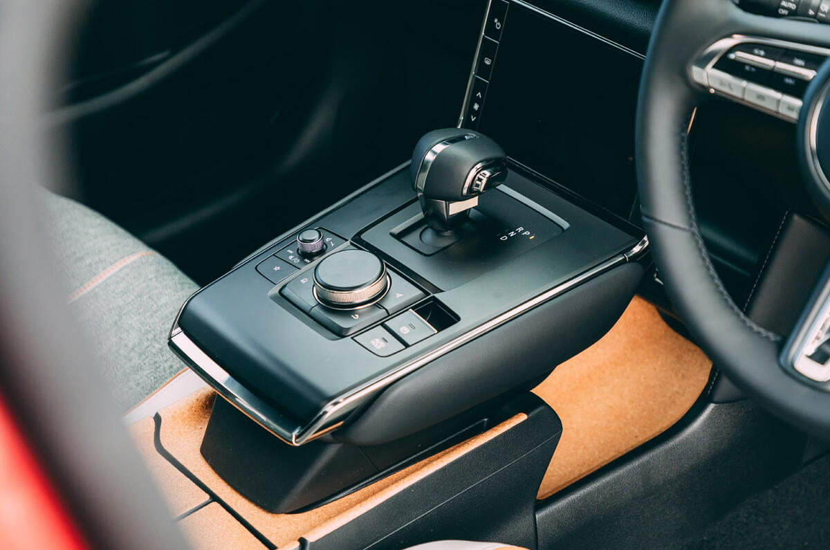 13 Mazda MX 30 2021 road test review centre console