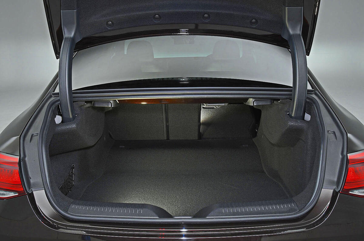 Mercedes-Benz CLS 400d 2018 review boot space