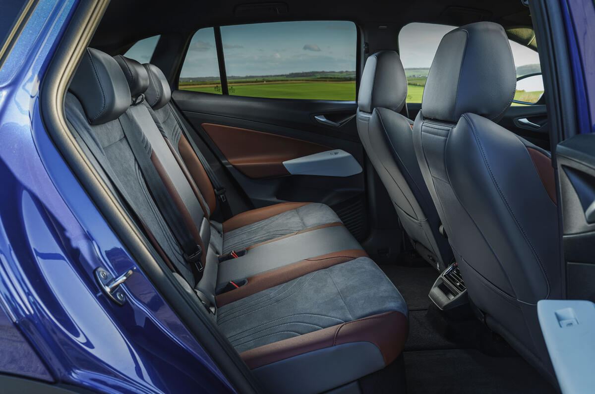 13 volkswagen id 4 2021 uk first drive review rear seats