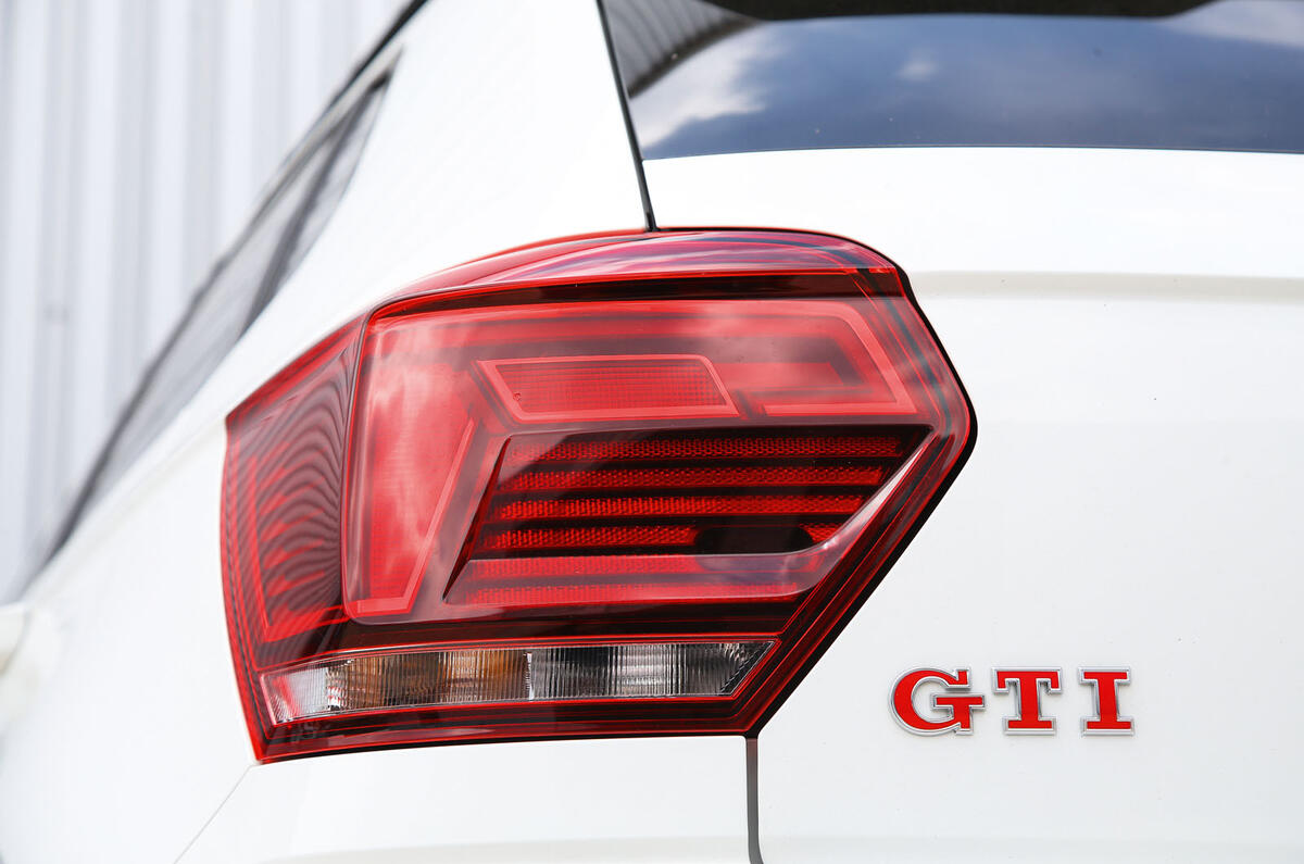 Volkswagen Polo GTI 2018 road test review rear lights