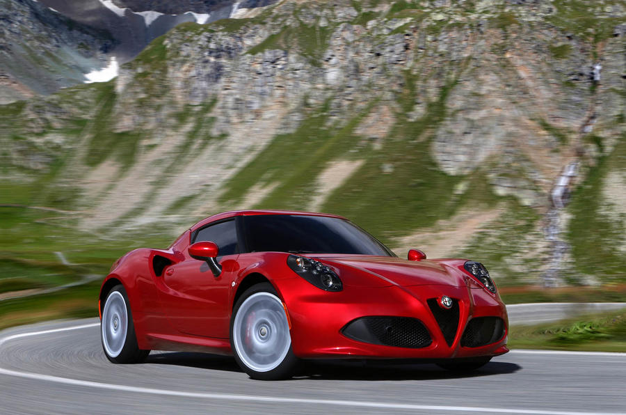 Alfa Romeo 4C spotted track testing