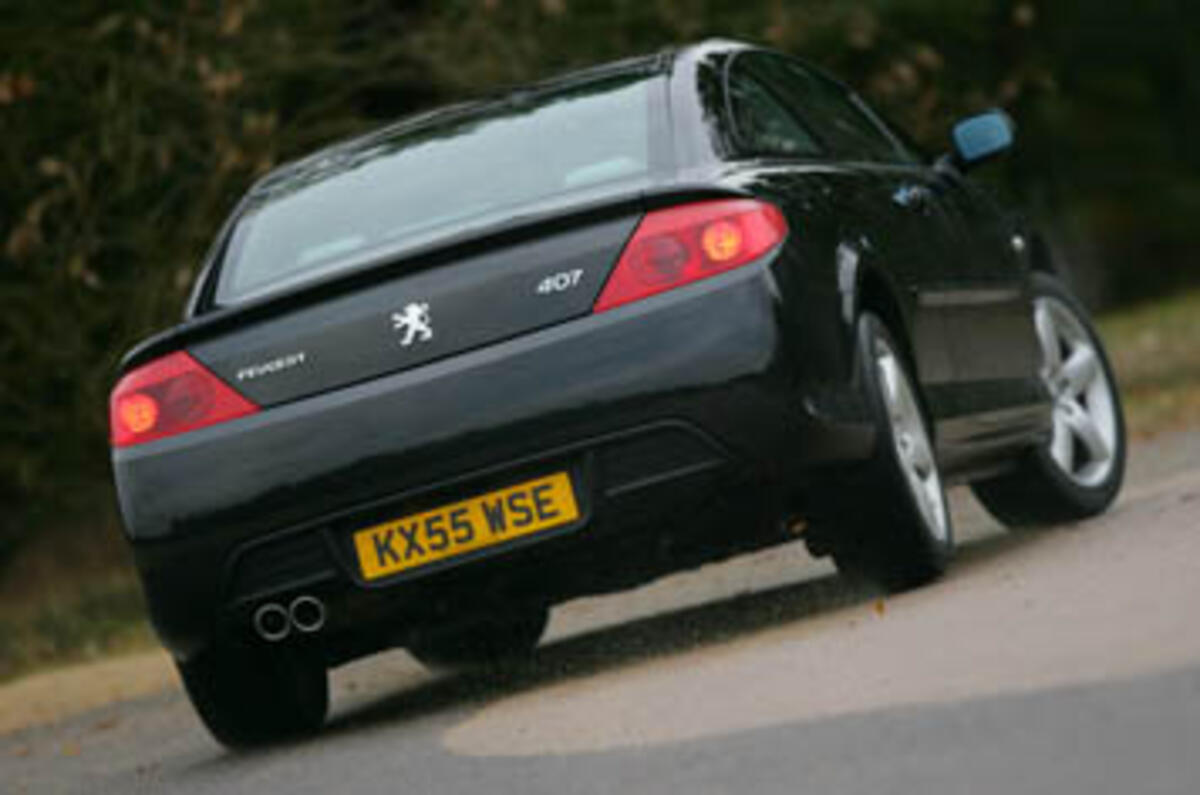 Peugeot 407 2 7 Coupe Review Autocar