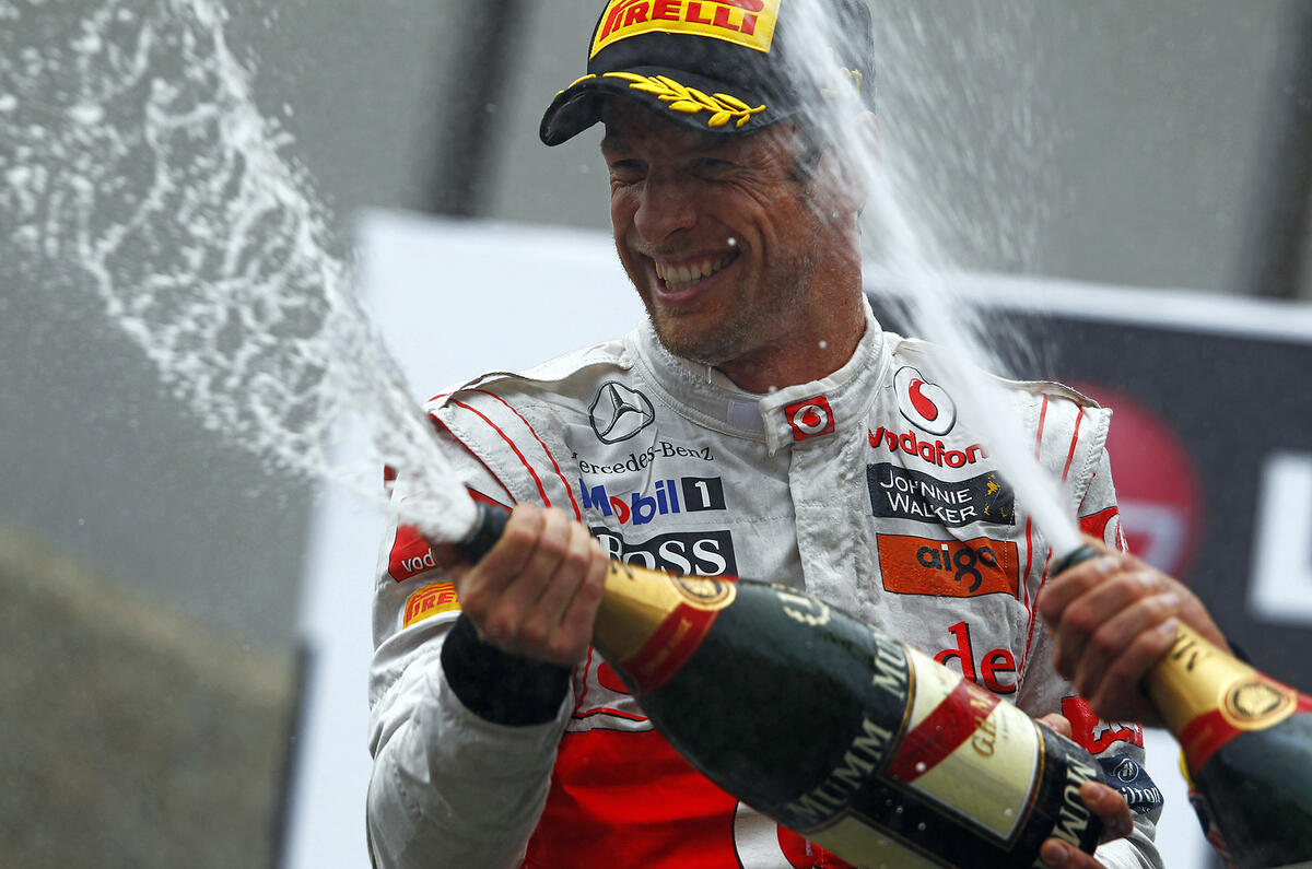 Button triumphs in Canada classic