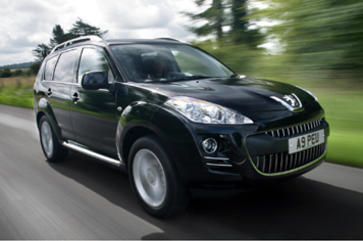 Peugeot 4007 белый