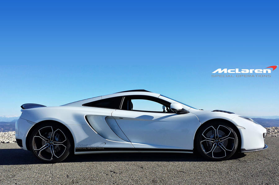 McLaren 12C MSO concept revealed