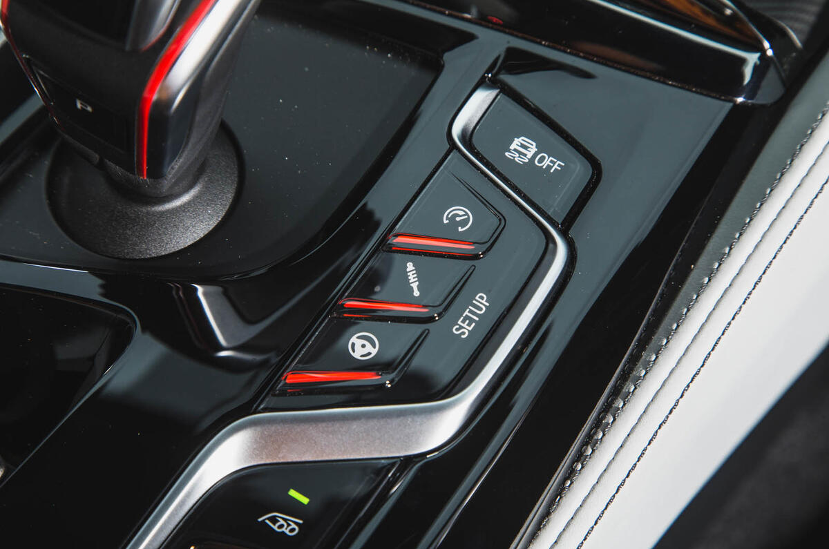 BMW M5 2018 review drive modes