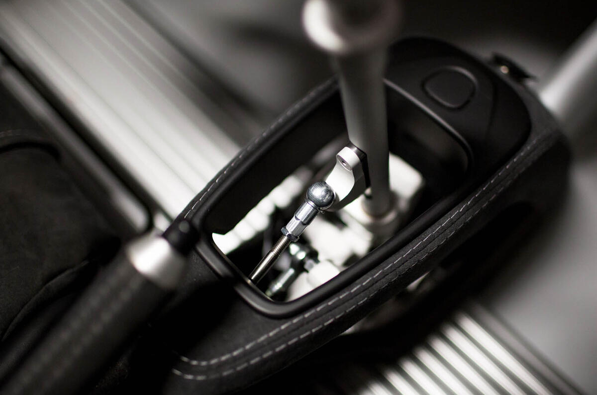 Lotus 3-Eleven 430 review transmission tunnel