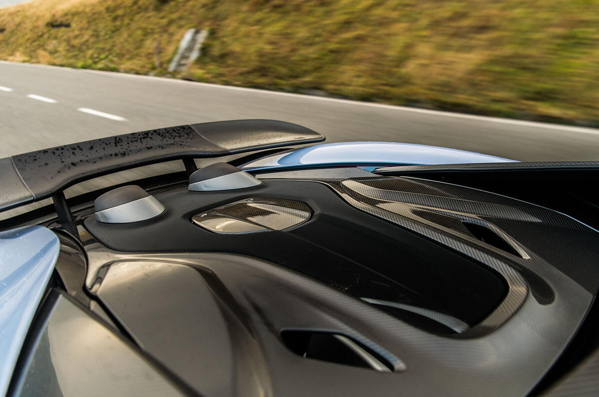 McLaren 600LT 2018 review - motion rear detail