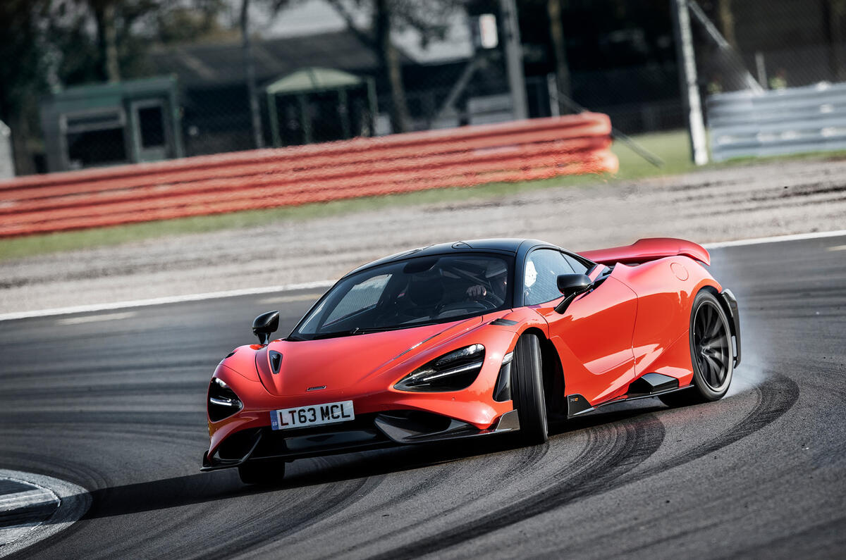 McLaren 765LT 2020 road test review - drift