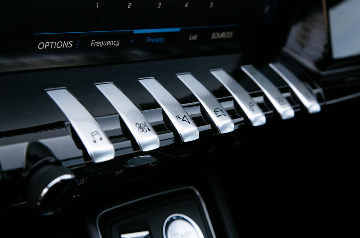 Peugeot 508 SW 2019 review - climate controls