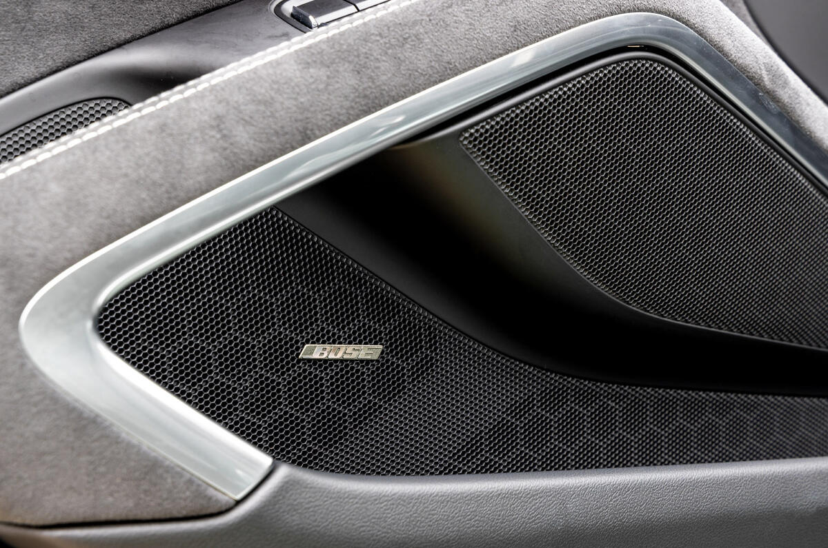 Porsche 718 Boxster GTS 4.0 2020 road test review - speakers