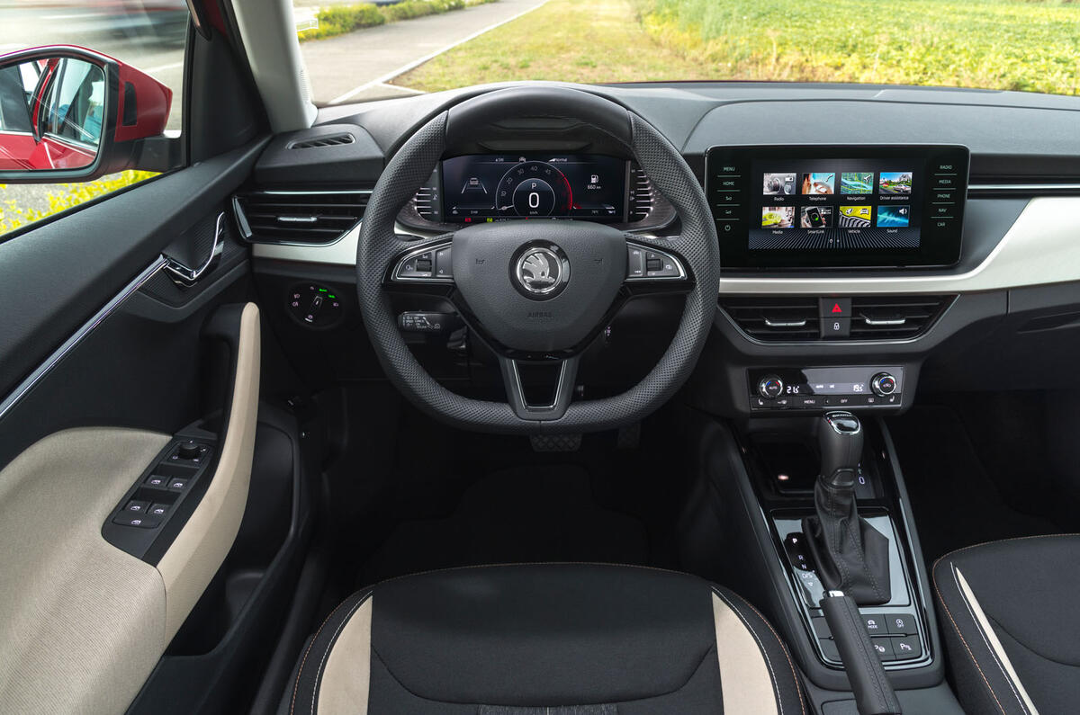 Skoda Kamiq 2019 road test review - dashboard