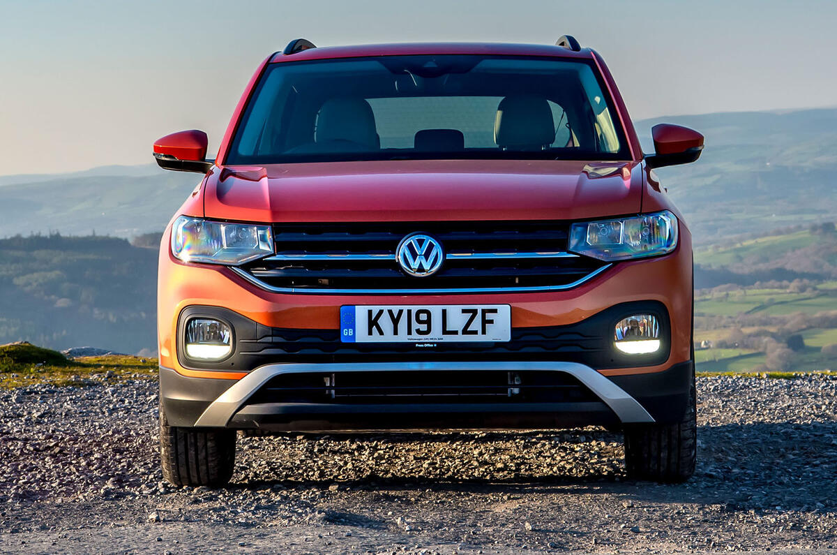 Le bilan du Volkswagen T-Cross 2019 - façade statique