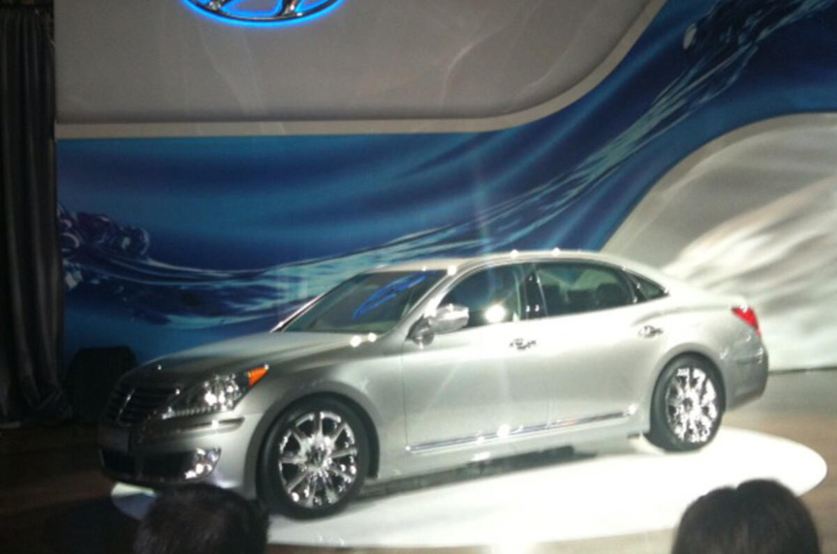 New York show: Hyundai Equus