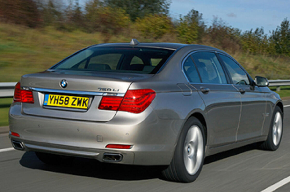BMW 750Li 4.4 V8 first UK drive
