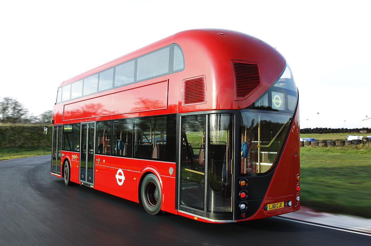 New Bus for London driven Autocar