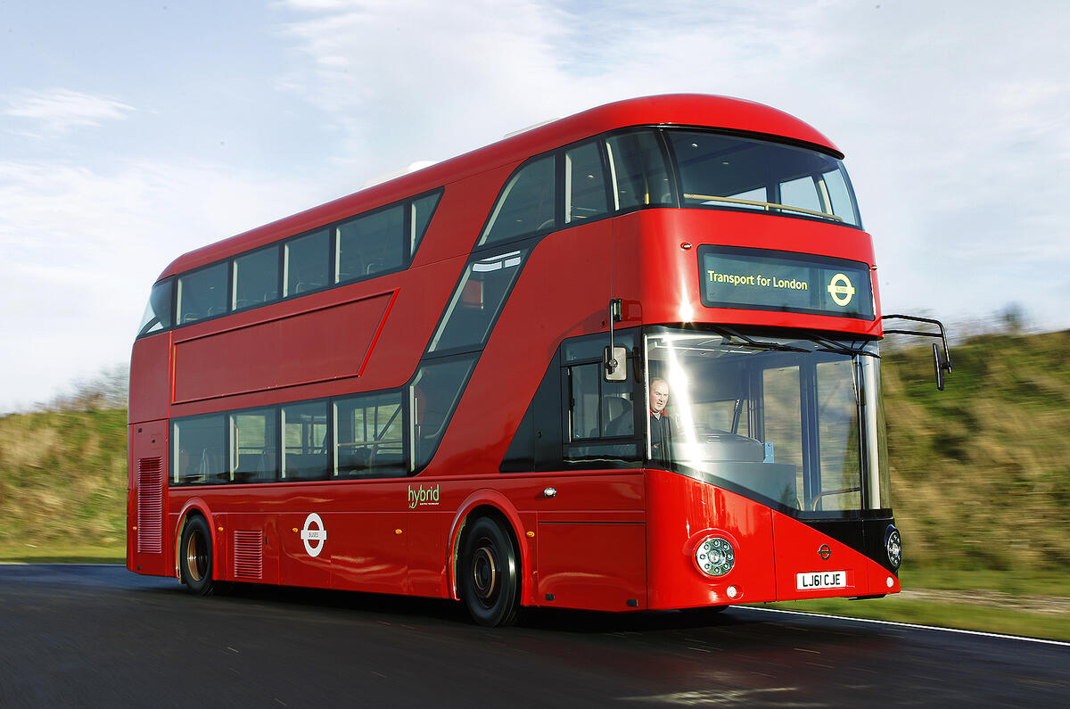 New Bus for London driven Autocar