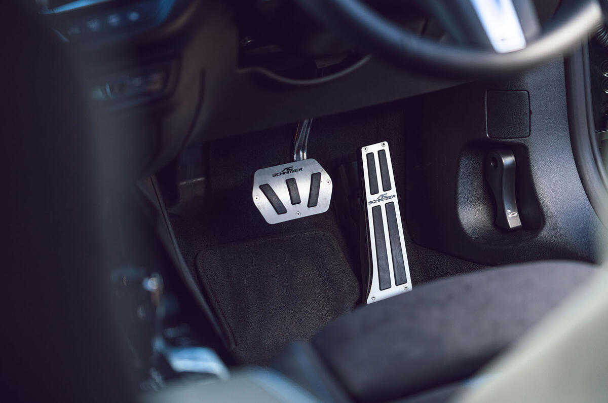 15 AC Schnitzer ACS1 2022 UK first drive review pedals