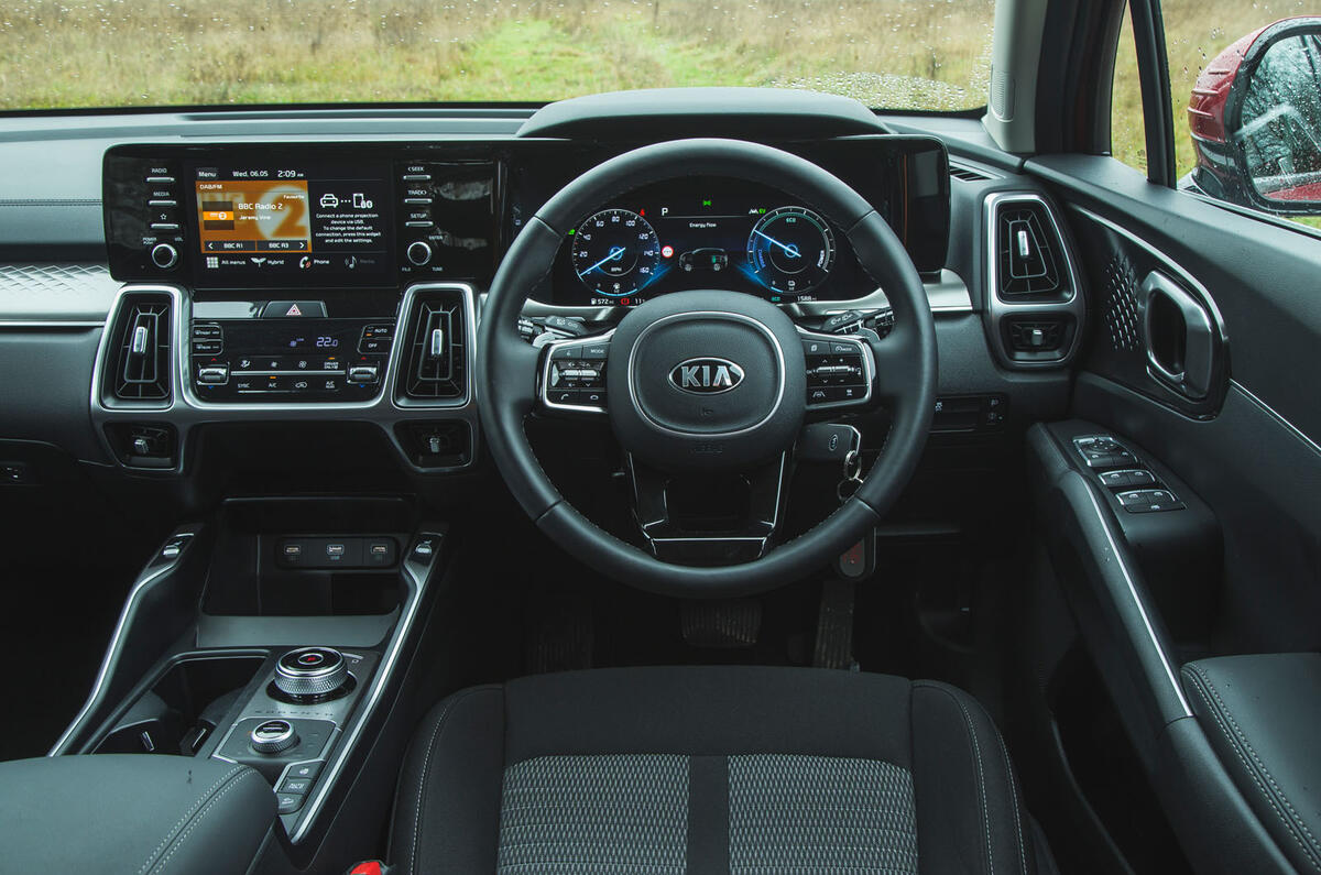 15 Kia Sorento 2021 road test review dashboard