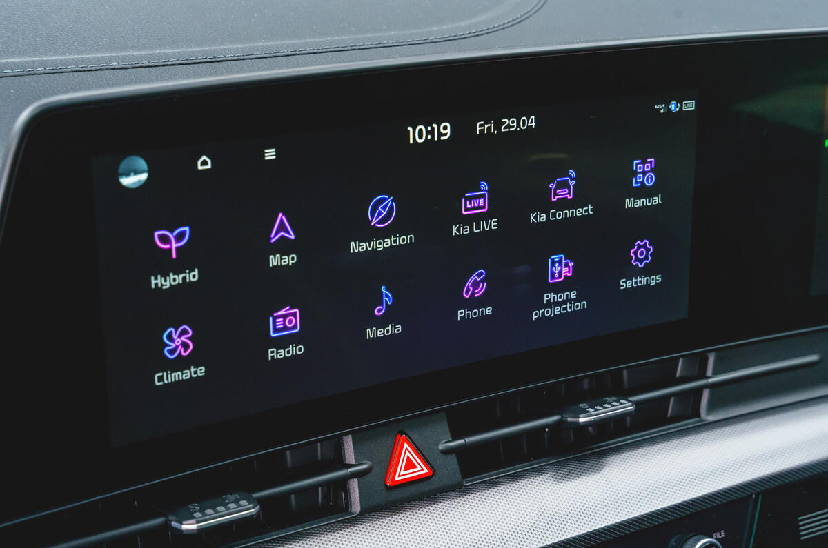 15 Kia Sportage 2022 RT infotainment 1