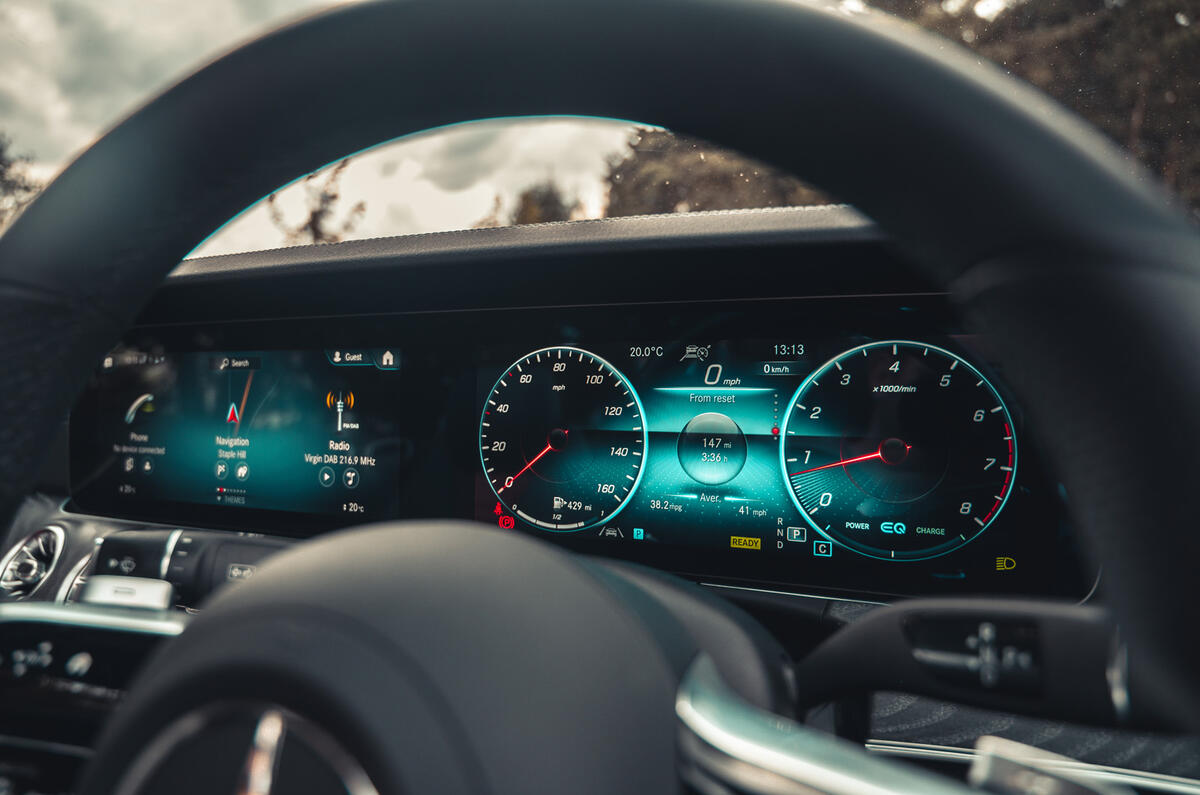 15 Mercedes Benz E Class Cabriolet 2021 road test review instruments