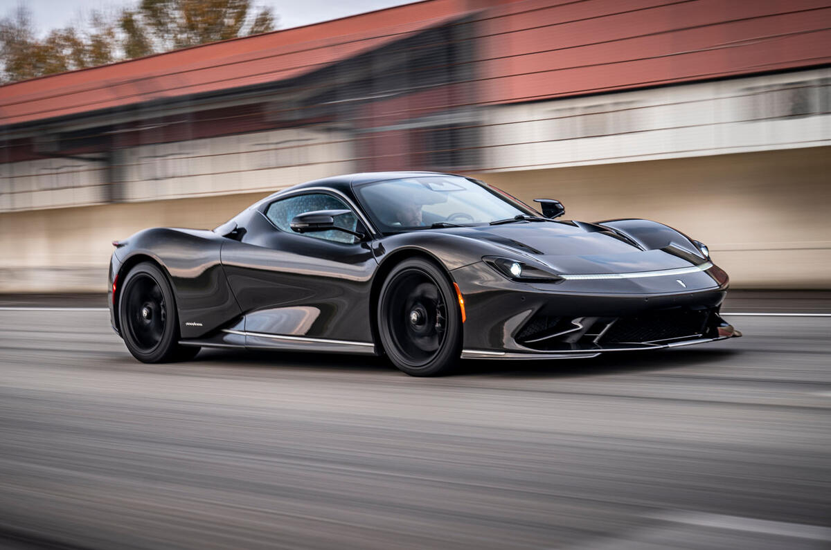 15 Pininfarina Battista 2021 first drive review road front