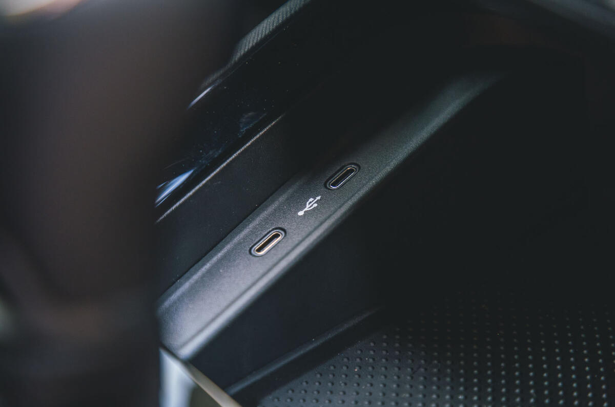 Skoda Scala 2019 road test review - USB ports