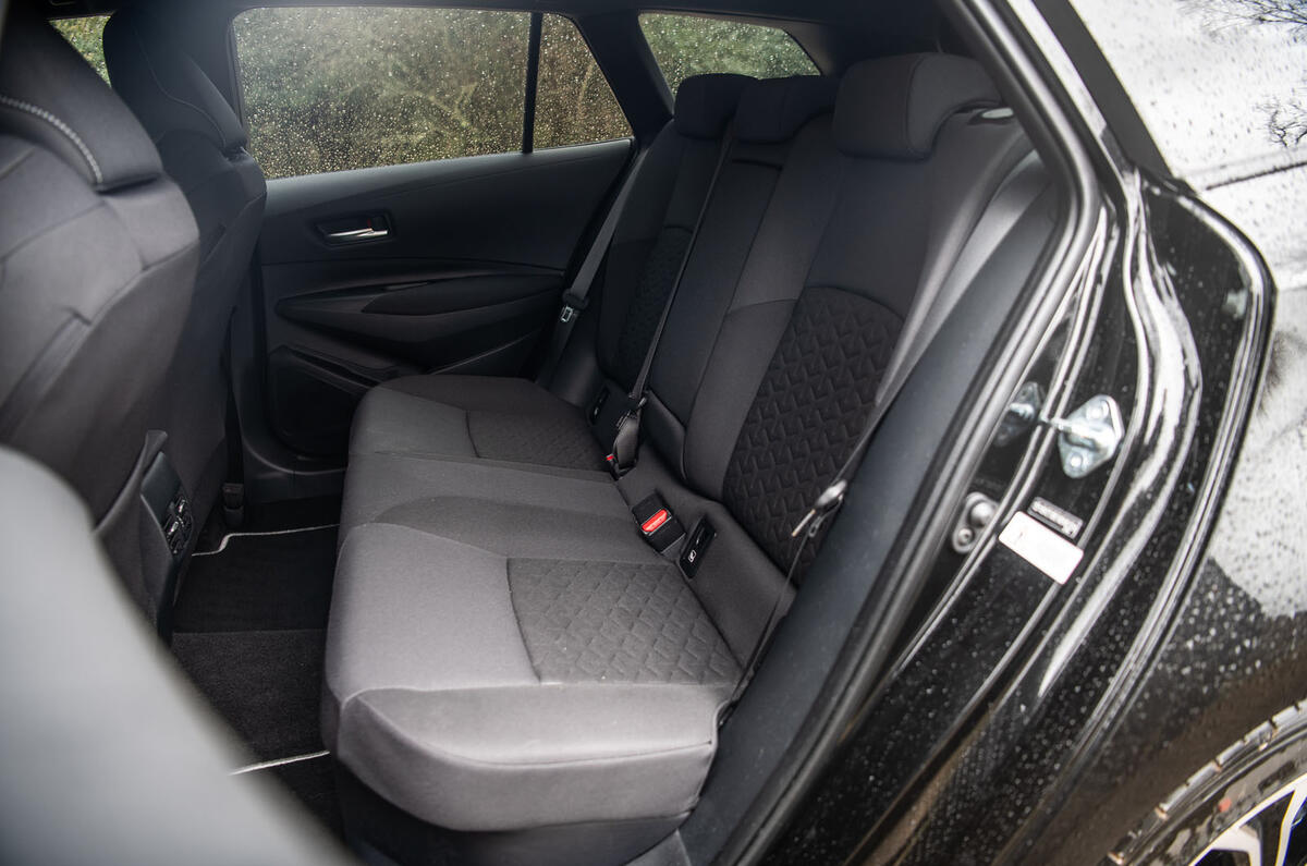 Toyota Corolla Touring Sports 2019 road test review - rear seats