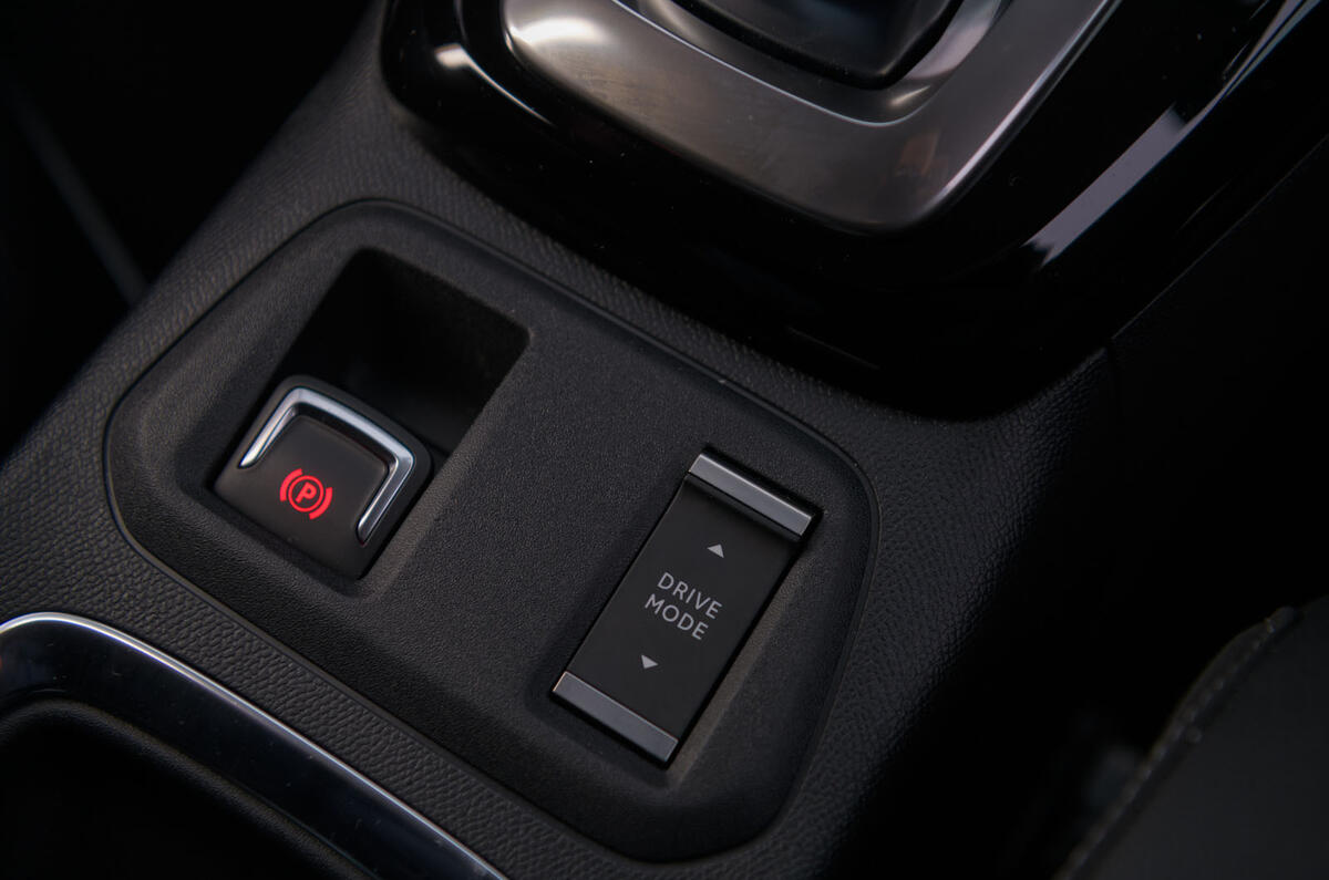 Vauxhall Corsa 2020 road test review - parking brake