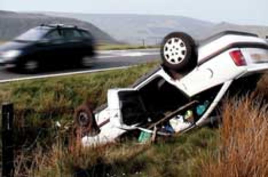 Half UK A-roads 'unsafe'