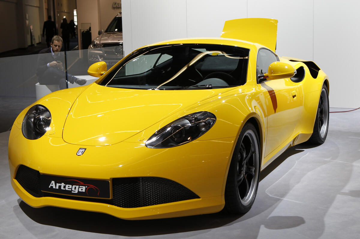 Frankfurt show: electric Artega SE