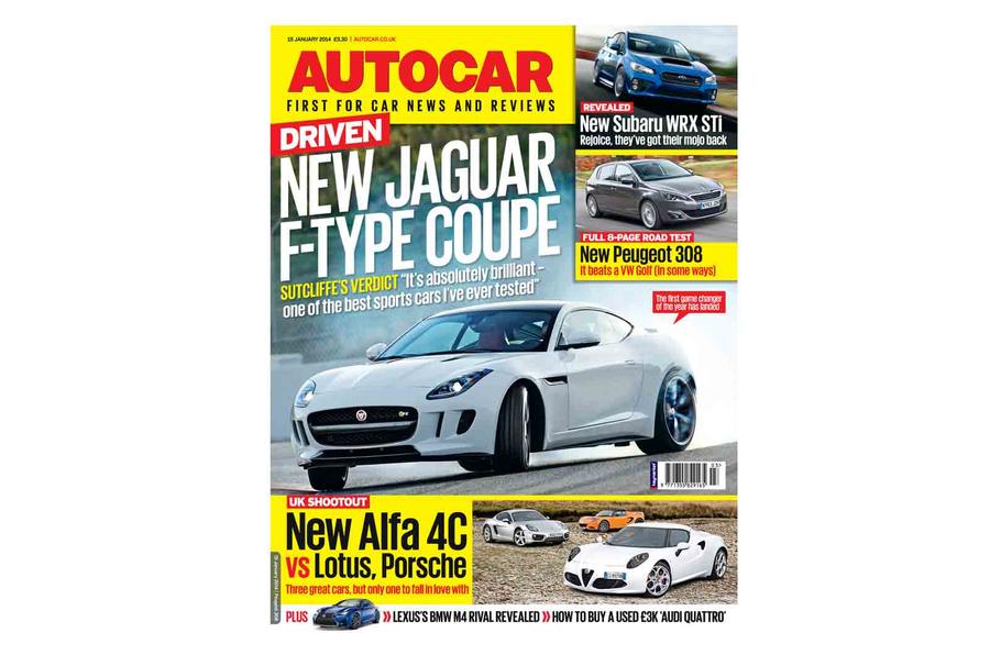 Autocar magazine 15 January preview