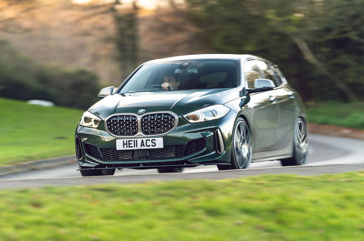 16 AC Schnitzer ACS1 2022 UK first drive review cornering front