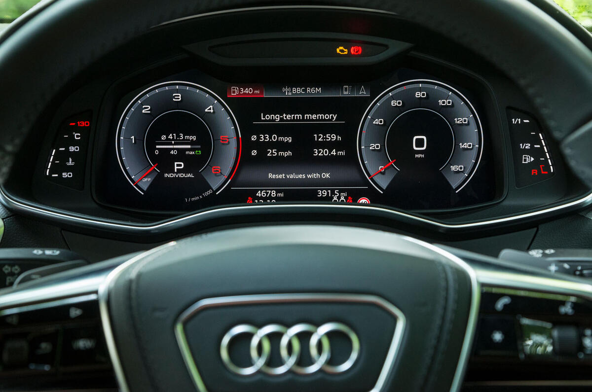 Audi A7 Sportback 2018 road test review virtual cockpit