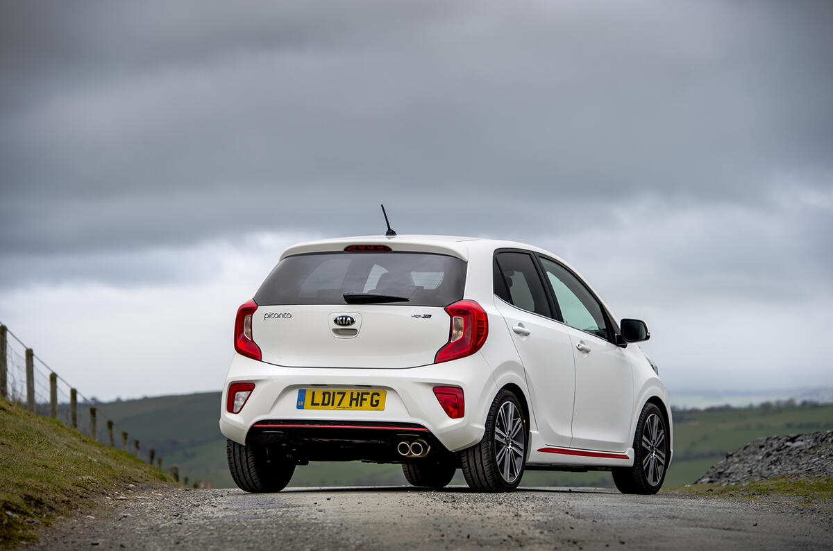 Kia Picanto review static rear