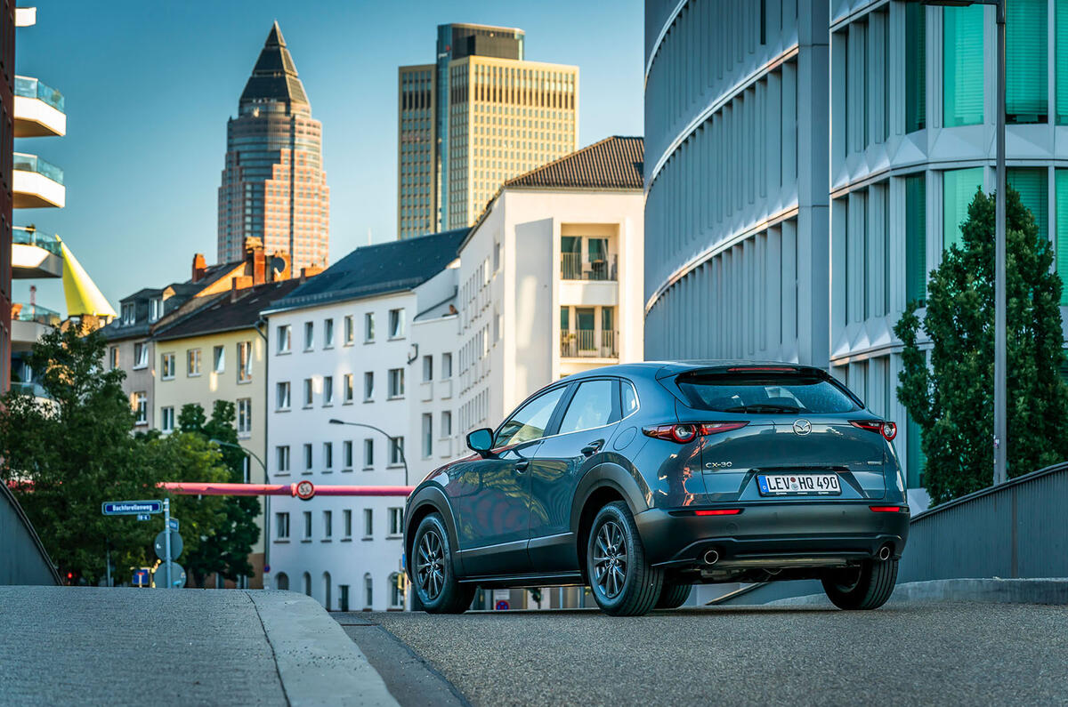 Mazda CX-30 2019 road test review - static rear