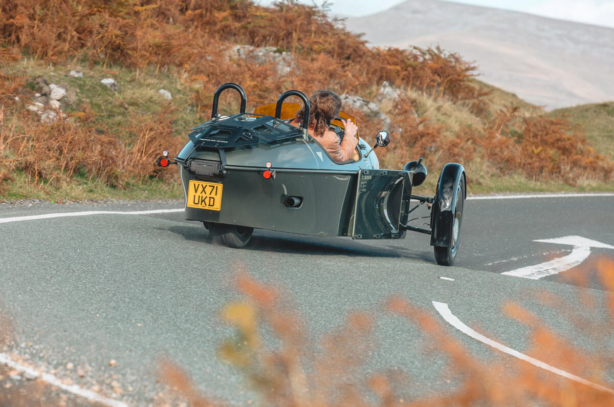 16 Morgan Super 3 RT 2022 rear corner