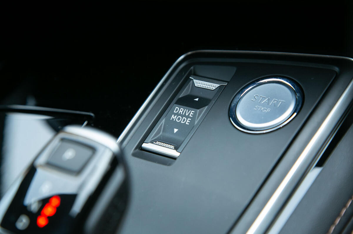 Peugeot 508 SW 2019 review - drive modes