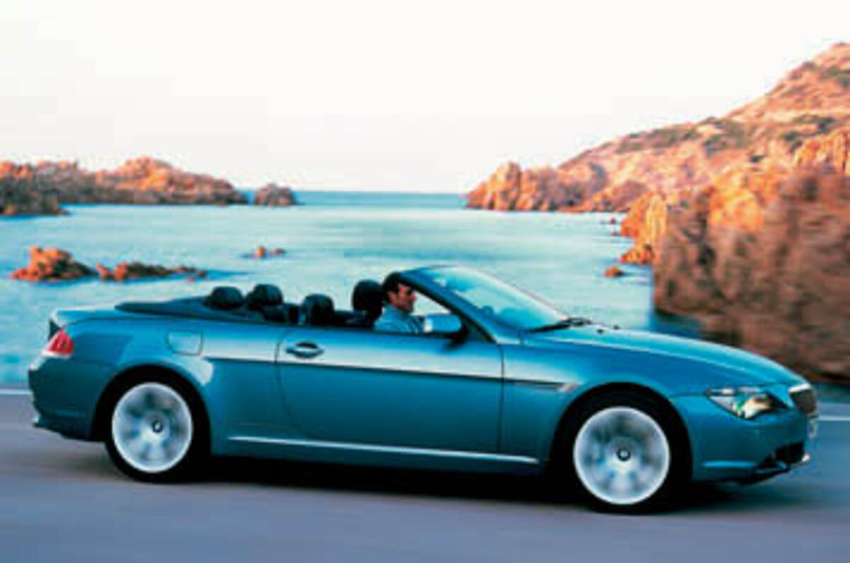 BMW 650i convertible