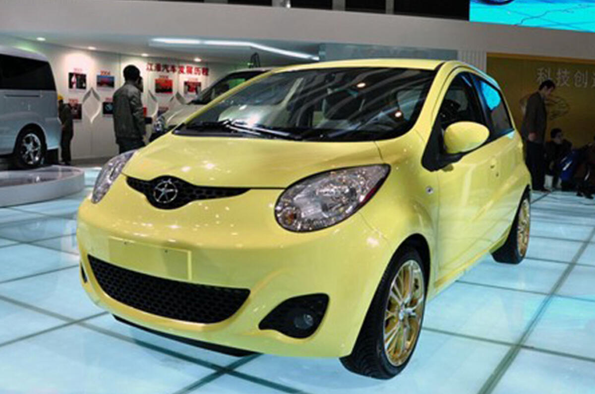 China's sub-£3k city car launched