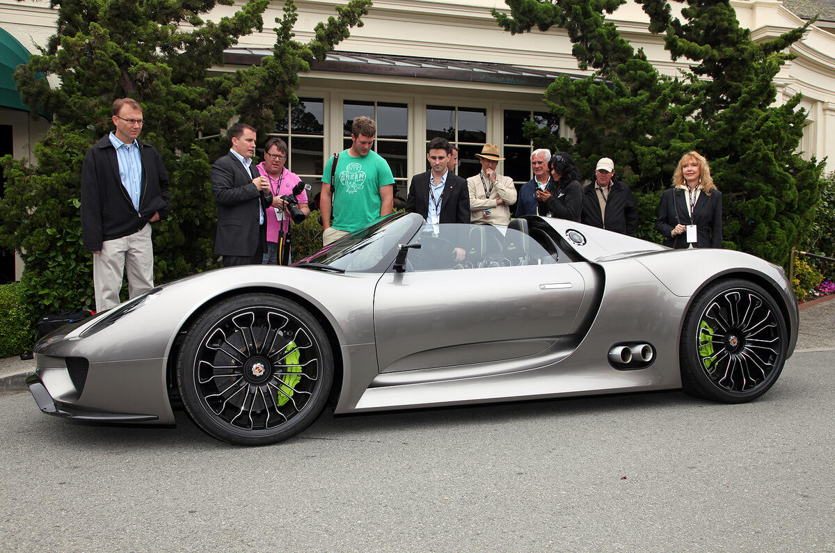 Porsche powers up 918 Spyder