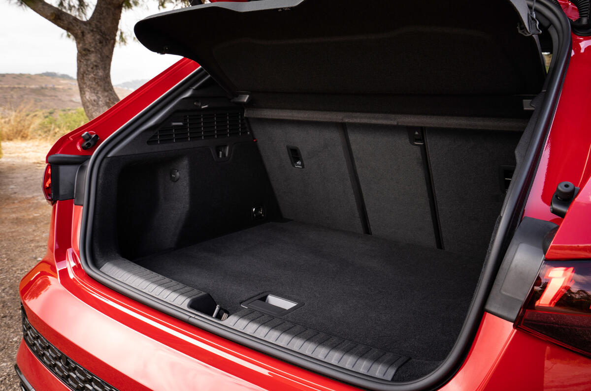 17 Audi RS3 2021 first drive review boot