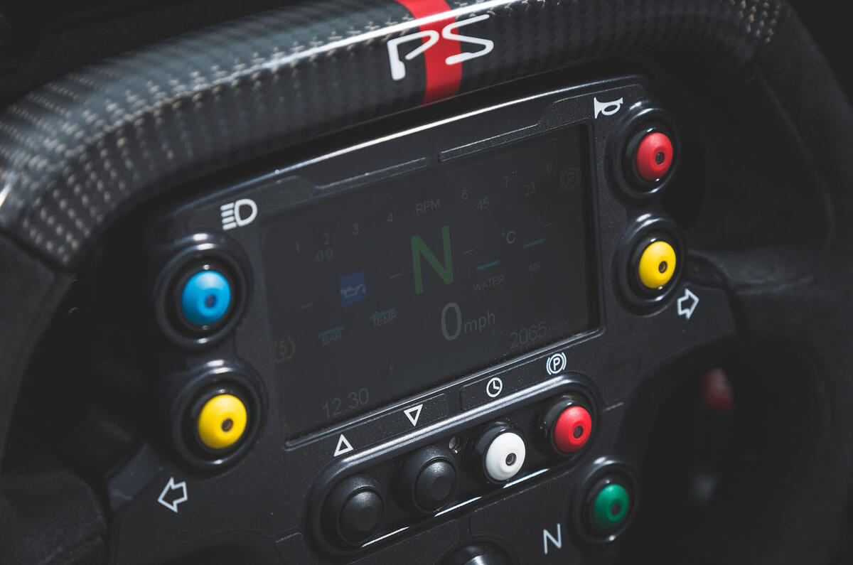 BAC Mono 2018 review - information display